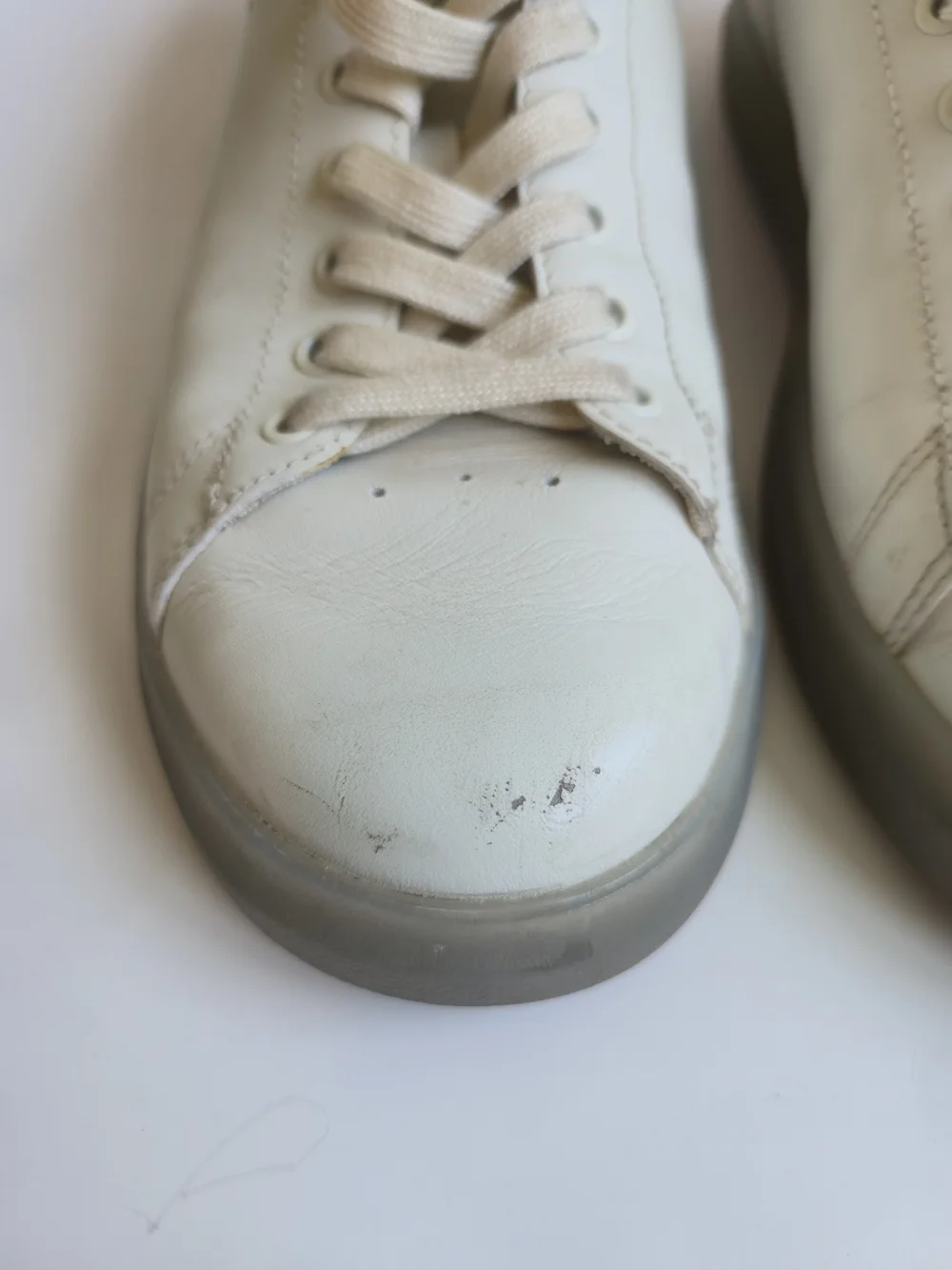 Tory Burch Howell Court Sneakers shoes women's 7 Off-white leather
